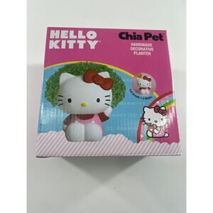 Hello Kitty Chia Pet Growing Kit Handmade Decorative Planter Collectible New